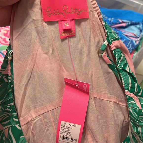 Lilly Pulitzer Teresa maxi dress nwt lets go bananas - Picture 4 of 4